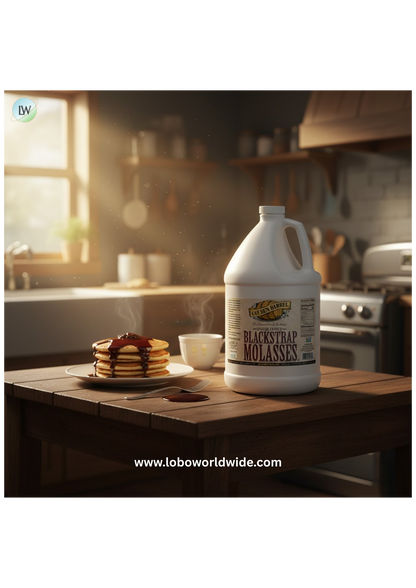 Golden Barrel 1 Gallon Sulfur-Free Blackstrap Molasses