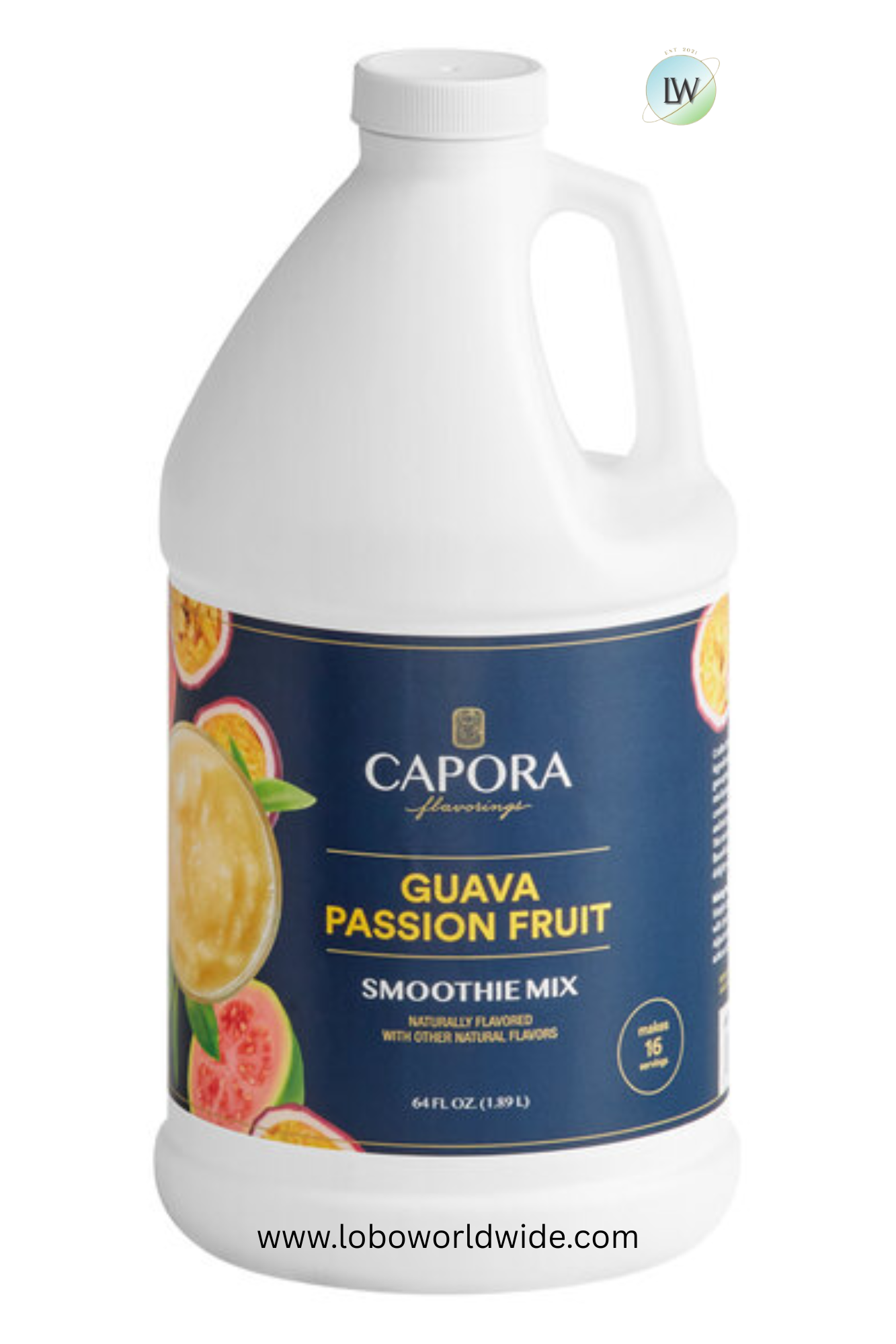 Capora Fruit Smoothie Mix 64 fl. oz.-6/case(Various Flavours)