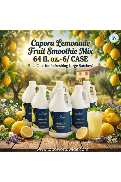 Capora Fruit Smoothie Mix 64 fl. oz.-6/case(Various Flavours)