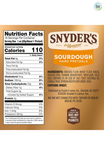 Snyder's of Hanover Old Tyme Pretzels, 16 oz.