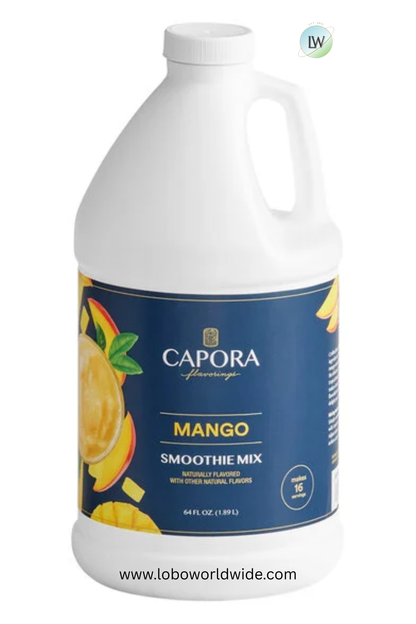 Capora Fruit Smoothie Mix 64 fl. oz.-6/case(Various Flavours)