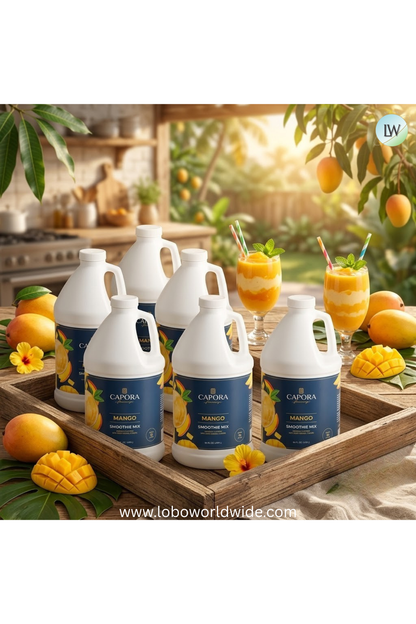 Capora Fruit Smoothie Mix 64 fl. oz.-6/case(Various Flavours)