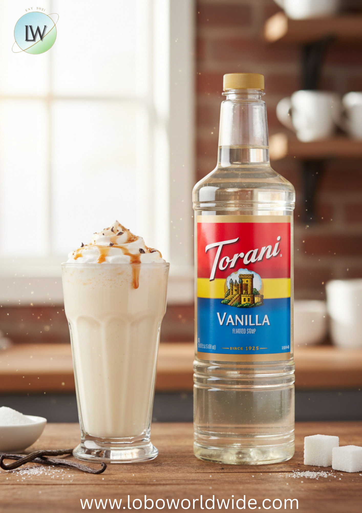 Torani Flavoring Syrup Plastic Bottle 1 Liter (Various Flavors)