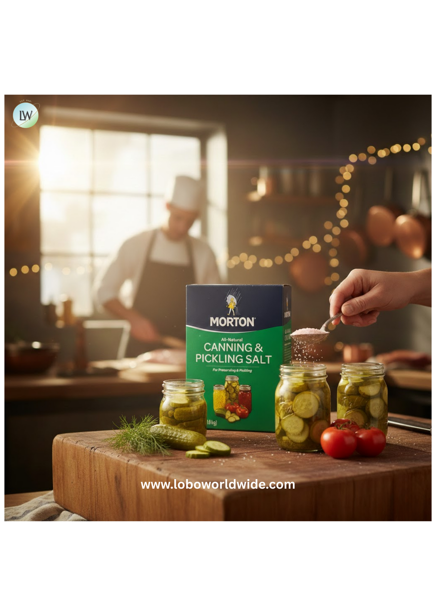 Morton 4 lb. Canning and Pickling Salt