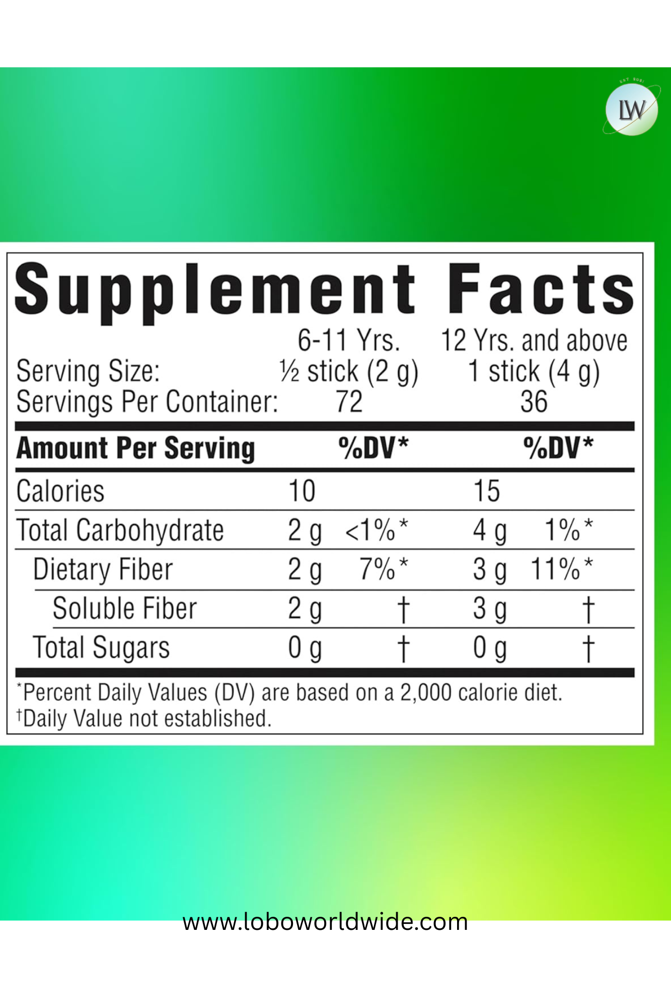 Benefiber On The Go Prebiotic Fiber Supplement Powder for Digestive Health, Unflavored - 72 Sticks
