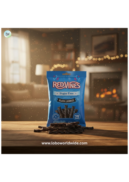American Licorice Sugar Free Black Licorice Vines, 1 bag (5 oz)
