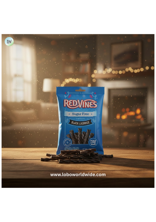 American Licorice Sugar Free Black Licorice Vines, 1 bag (5 oz)