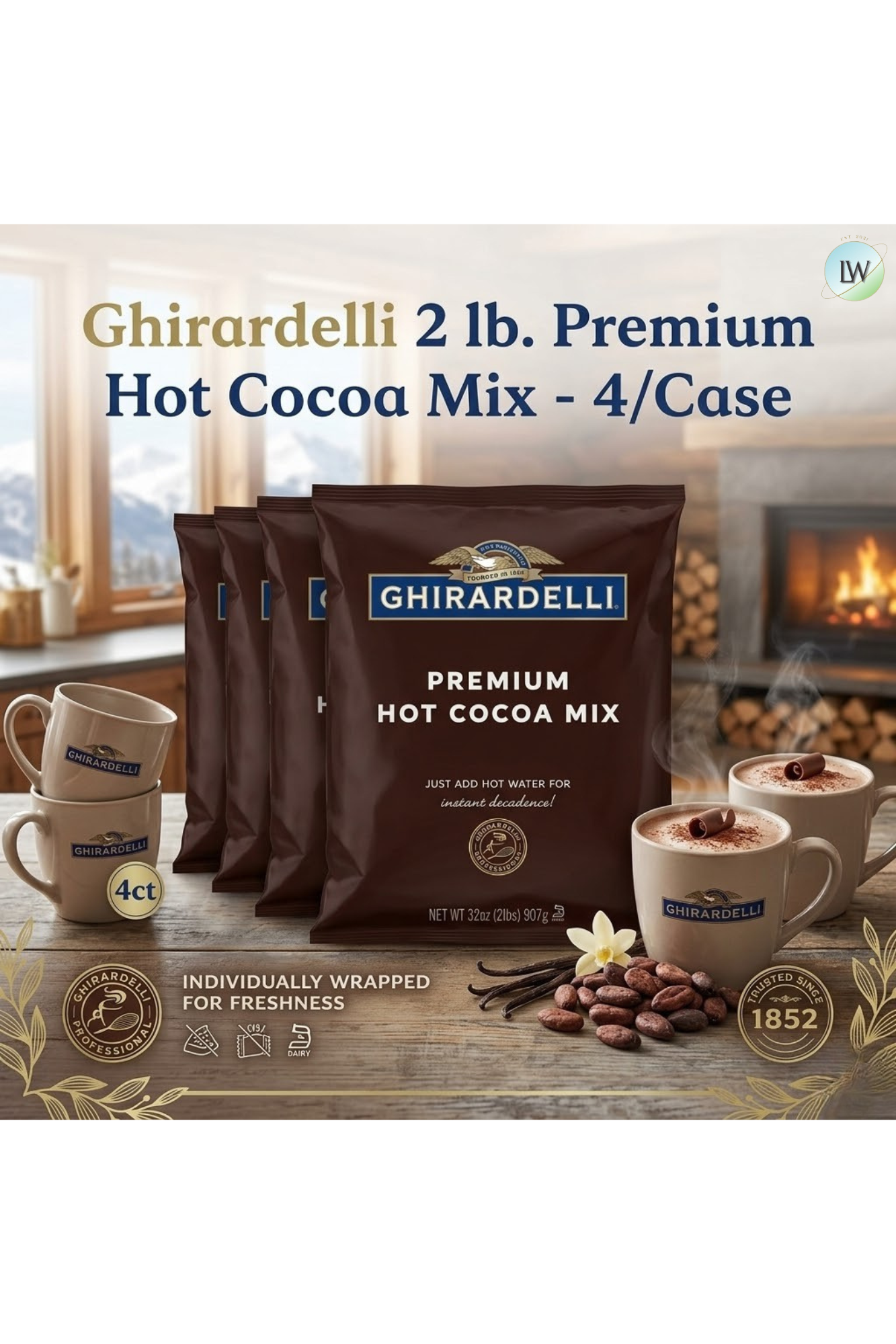 Ghirardelli Premium Hot Cocoa Mix
