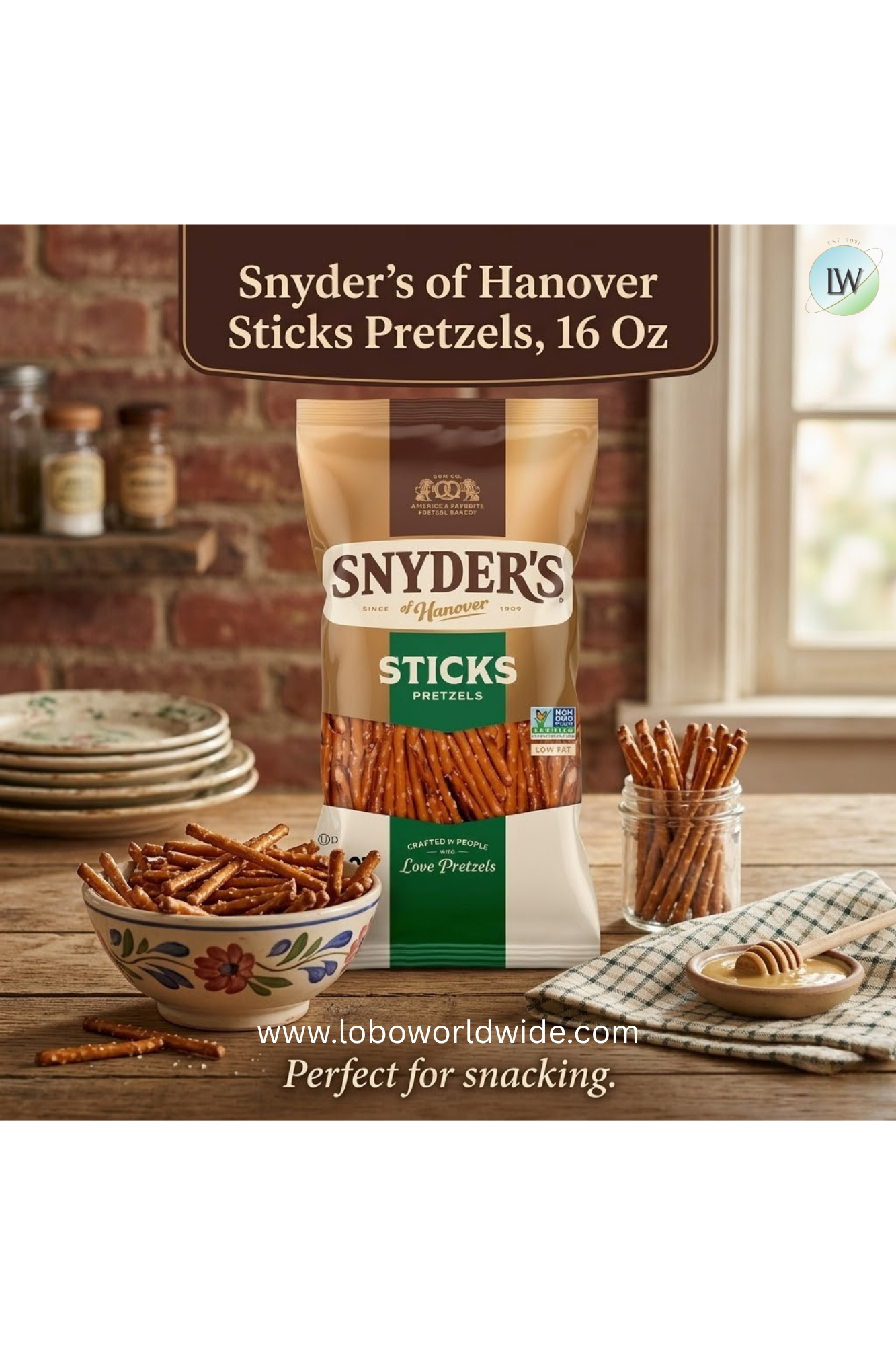 Snyder's of Hanover Old Tyme Pretzels, 16 oz.