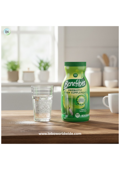 Benefiber Daily Prebiotic Fiber Supplement Powder, Unflavored, 28.9 oz.