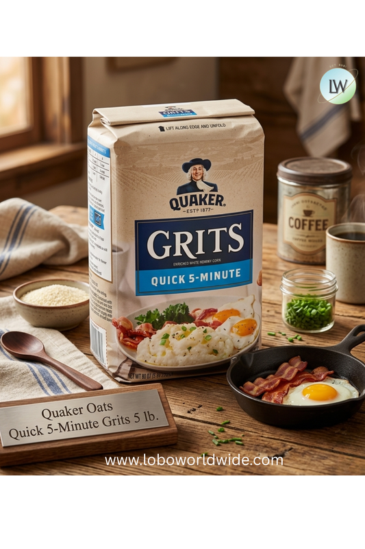 Quaker Oats Quick 5-Minute Grits(Various Sizes)