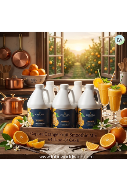 Capora Fruit Smoothie Mix 64 fl. oz.-6/case(Various Flavours)