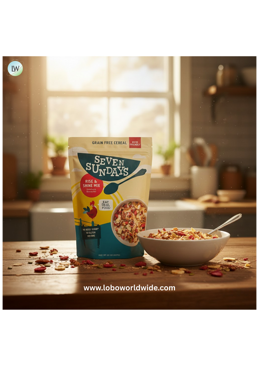 Seven Sundays Keto Rise and Shine Granola Cereal, 20 oz.