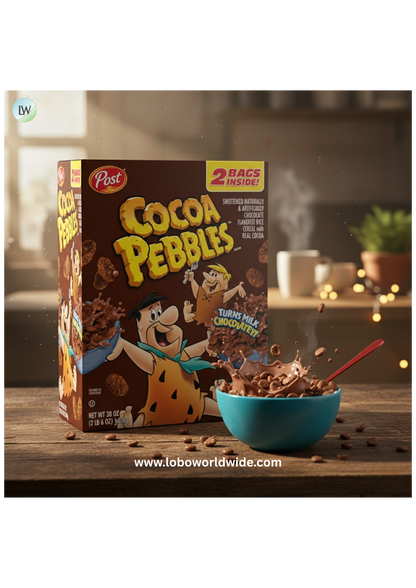 Cocoa Pebbles Cereal, 38 oz.