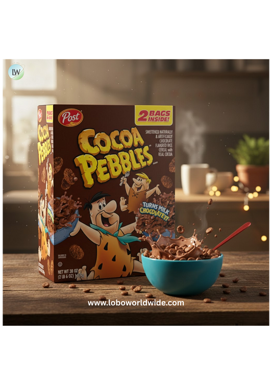 Cocoa Pebbles Cereal, 38 oz.