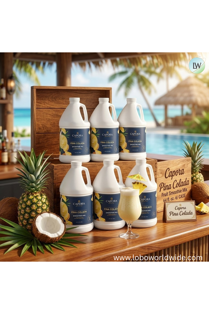 Capora Fruit Smoothie Mix 64 fl. oz.-6/case(Various Flavours)