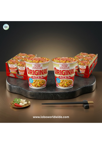 Nissin Cup Noodle Ramen Noodle Soup,Original,2.4 Ounce,(Pack of 12)