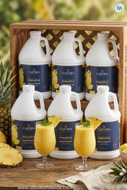 Capora Fruit Smoothie Mix 64 fl. oz.-6/case(Various Flavours)