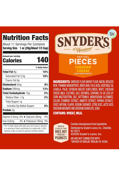 Snyder's of Hanover Pretzel Pieces, 11.25 oz