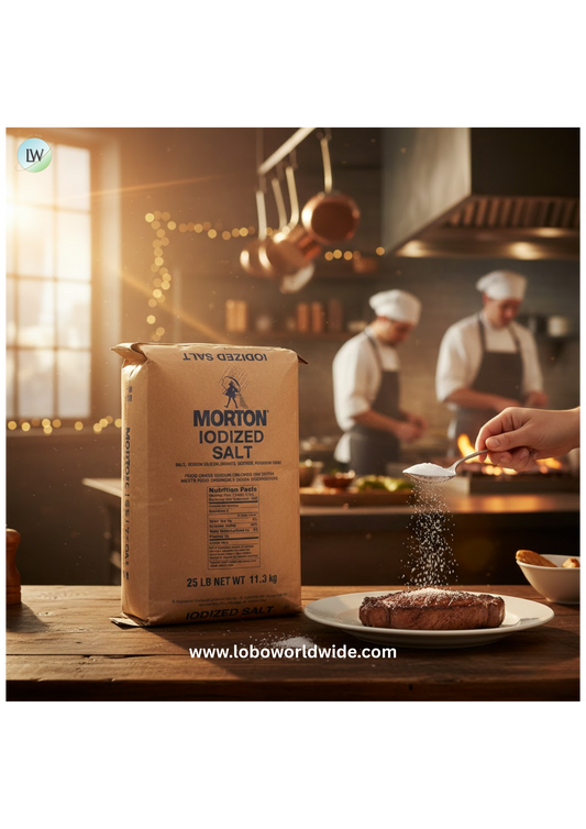 Morton 25 lb. Bulk Iodized Table Salt