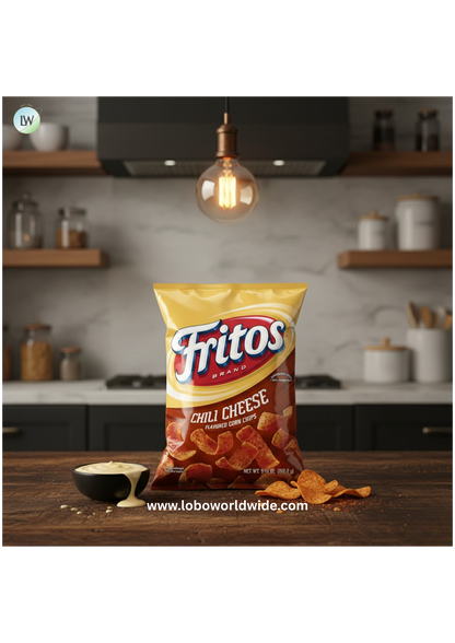 Fritos Corn Chips Chili Cheese Flavored Snack Chips, 9.25 Ounce Bag