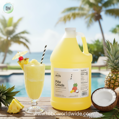 Hometown Provisions Slushy 5:1 Concentrate 1 Gallon - 4/Case