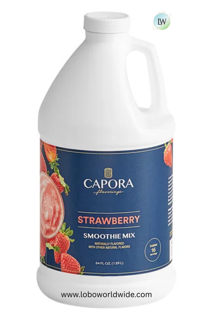 Capora Fruit Smoothie Mix 64 fl. oz.-6/case(Various Flavours)
