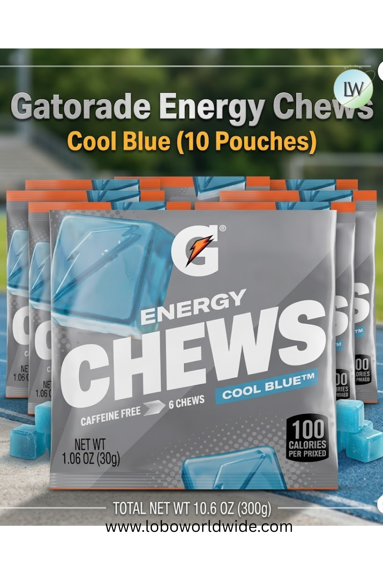 Gatorade Energy Chews,(Various Flavours)