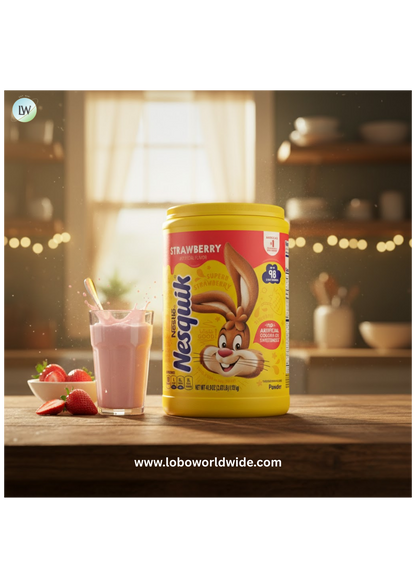 Nesquik Strawberry Powder Drink Mix 41.9 oz.