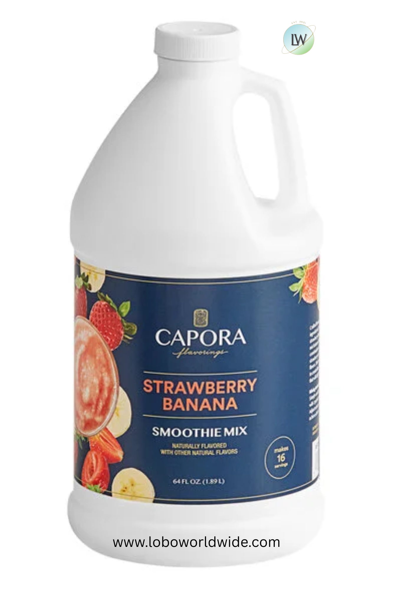 Capora Fruit Smoothie Mix 64 fl. oz.-6/case(Various Flavours)