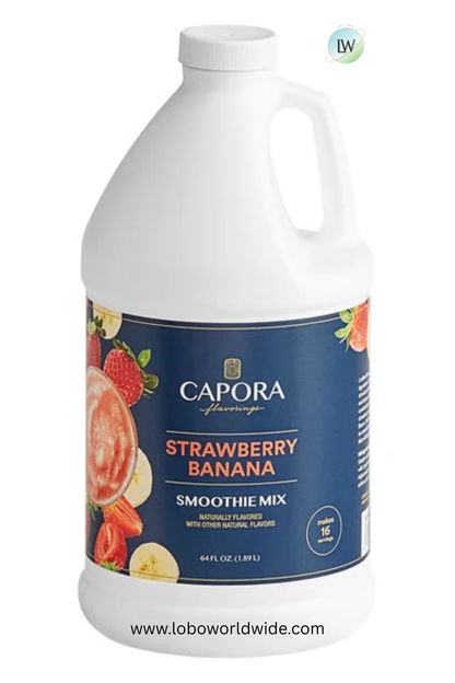 Capora Fruit Smoothie Mix 64 fl. oz.-6/case(Various Flavours)