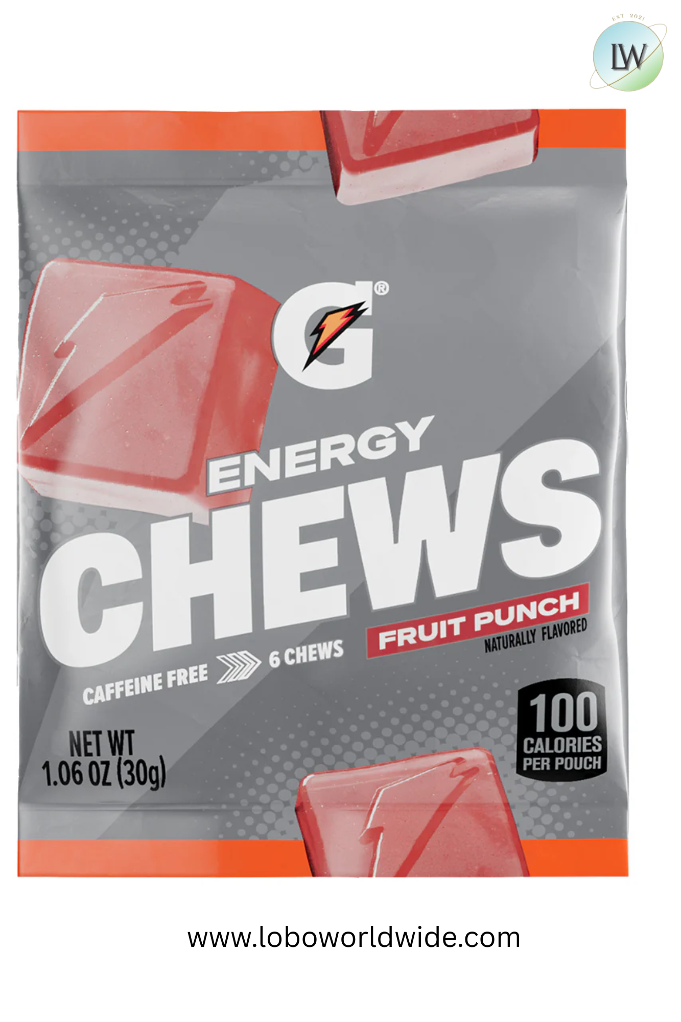 Gatorade Energy Chews,(Various Flavours)
