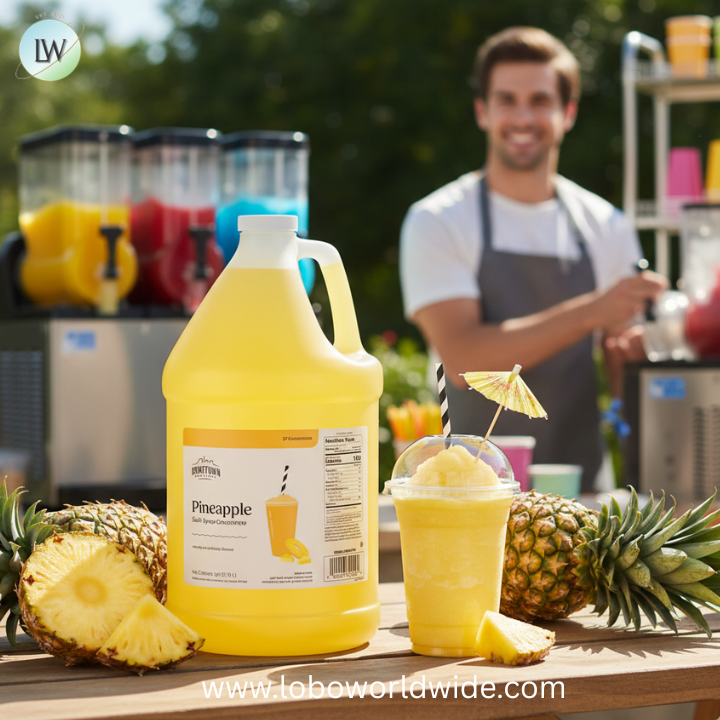 Hometown Provisions Slushy 5:1 Concentrate 1 Gallon - 4/Case