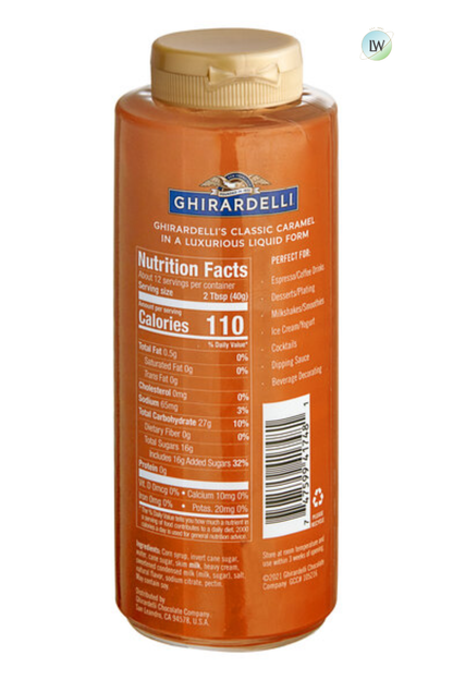 Ghirardelli Flavoring Sauce