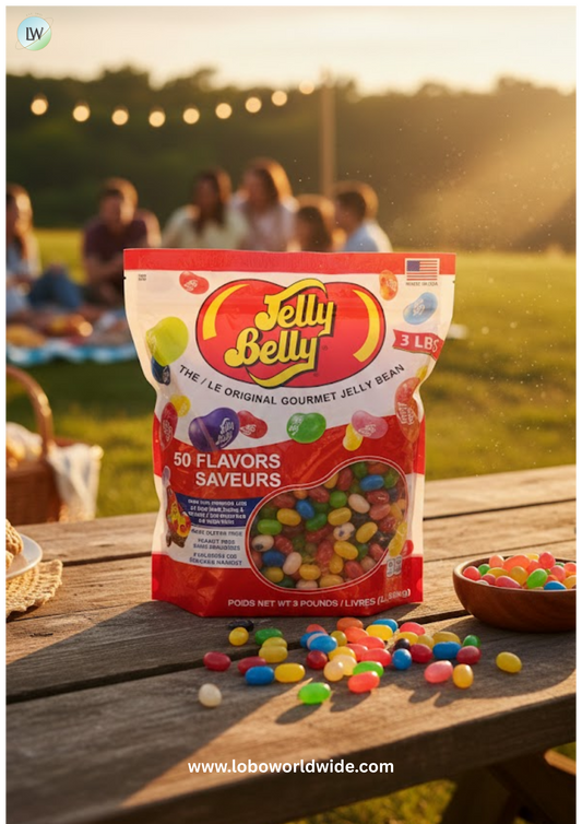 Jelly Belly 3 Pound Bag - 50 Flavors - Kosher Certified (Pack of 1)