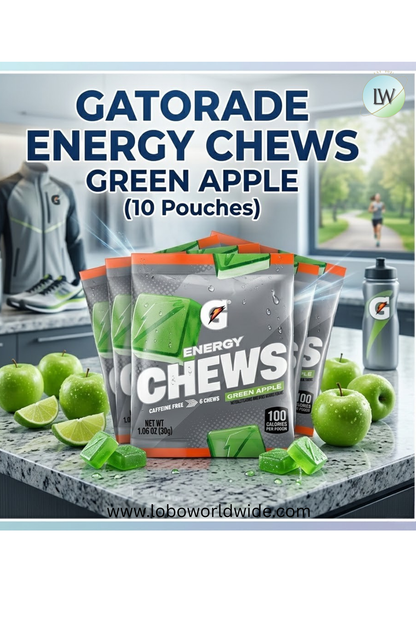 Gatorade Energy Chews,(Various Flavours)