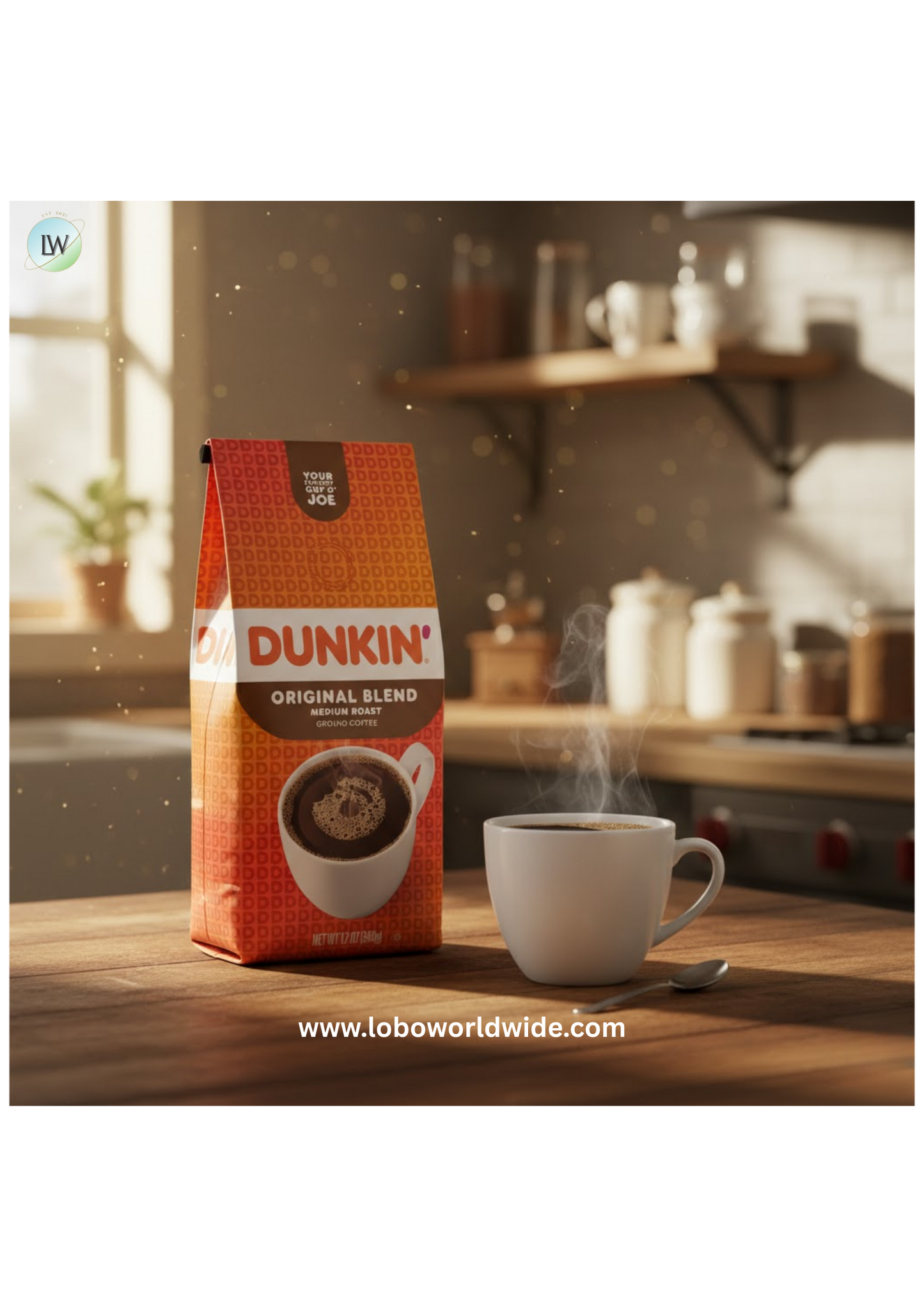Dunkin Donuts Original Blend 12 OZ Ground Coffee