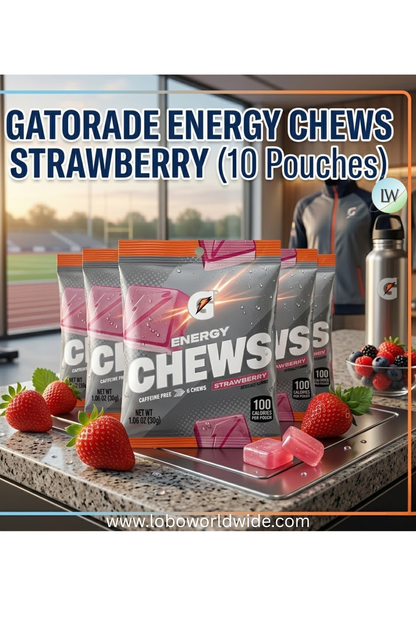 Gatorade Energy Chews,(Various Flavours)