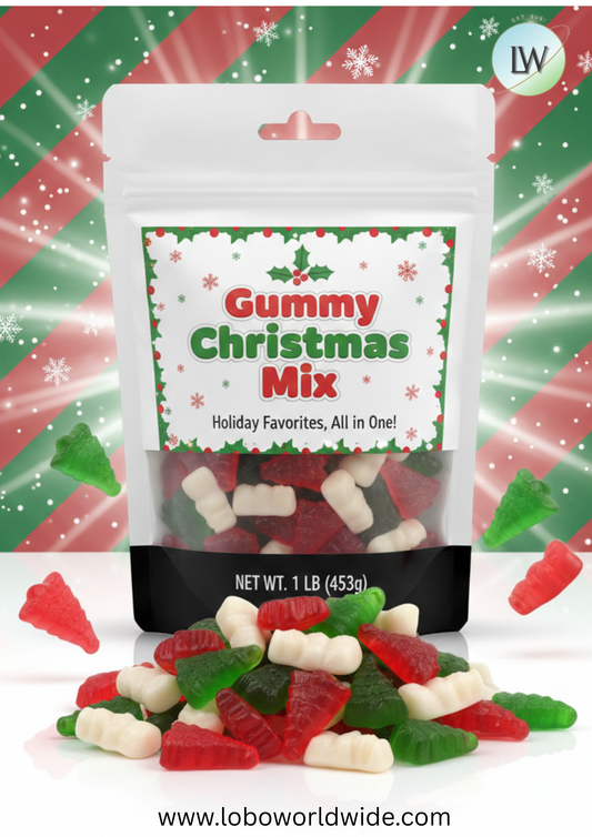 Gummy Christmas Mix(Various Sizes)
