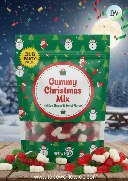 Gummy Christmas Mix(Various Sizes)