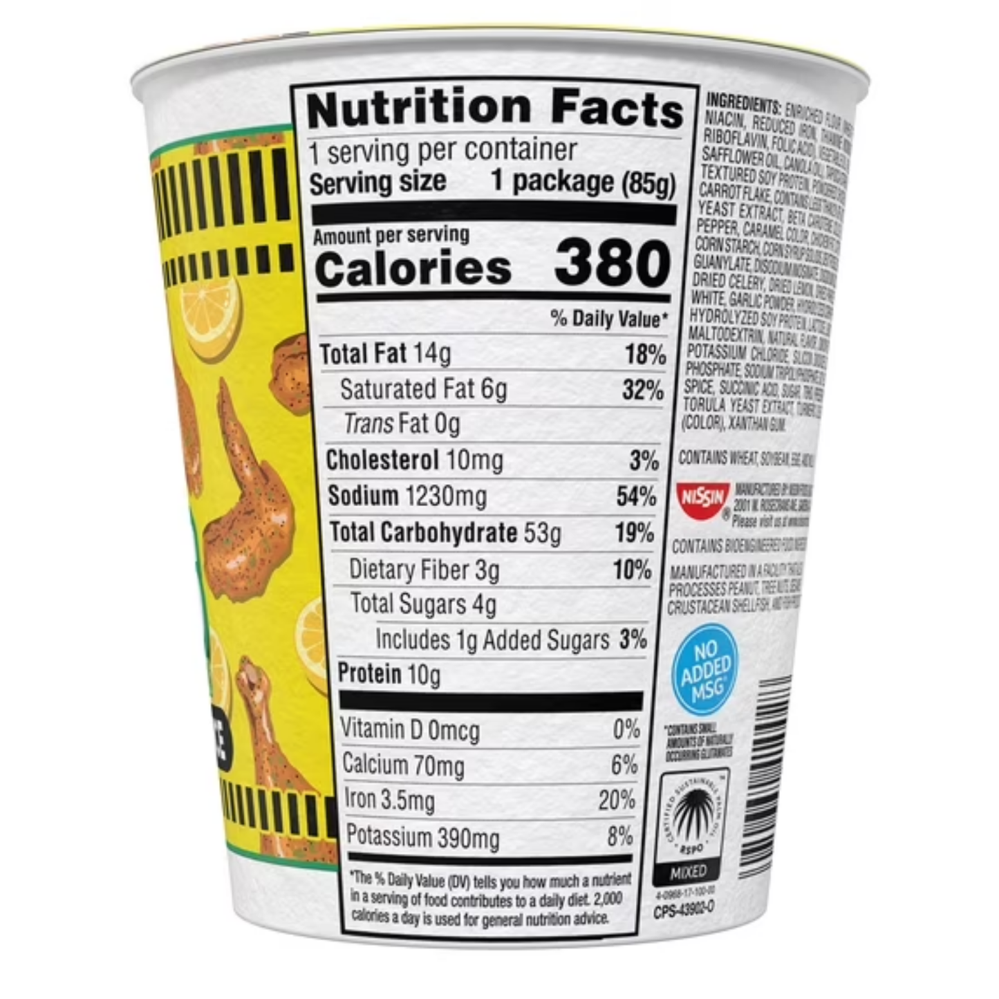 Nissin Cup Noodles, 3.0 oz Cup, Limited Edition