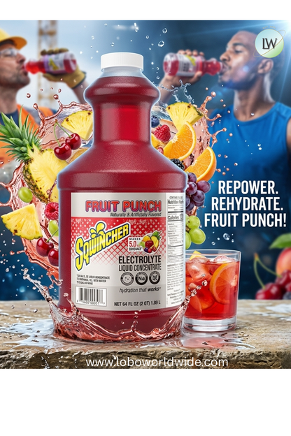 Sports Drink Mix Powder 64 oz.(Various Flavours)