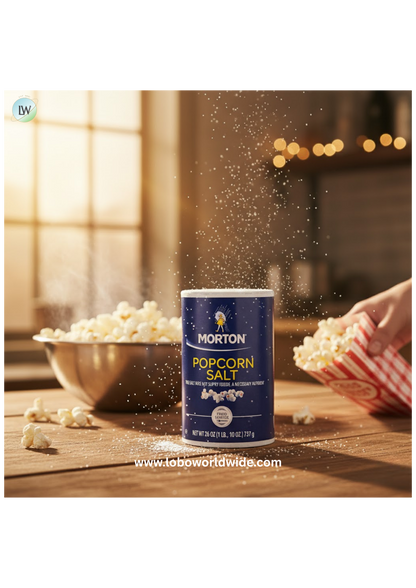 Morton 26 oz. Plain Table Salt Rounds