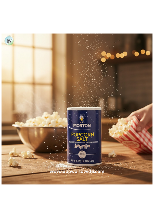 Morton 26 oz. Plain Table Salt Rounds