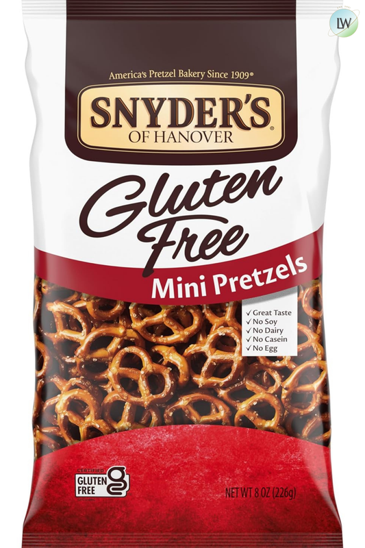 Snyder's of Hanover, Gluten Free Mini Pretzels, 8 oz.