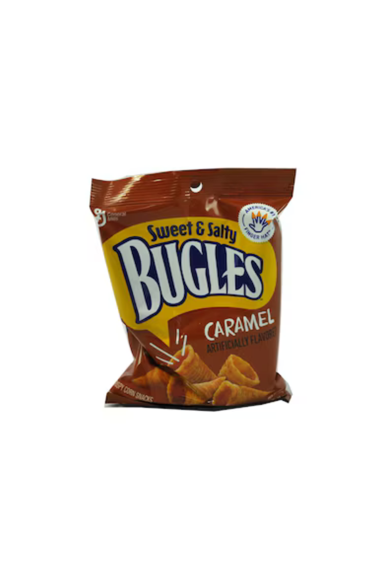 Bugles Snack Caramel, 3.5 oz (Pack of 3)