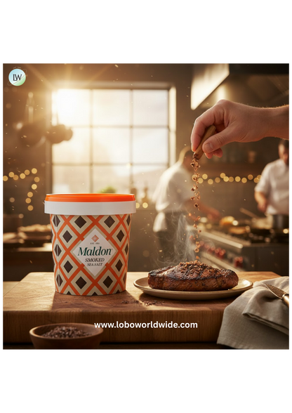 Maldon Smoked Sea Salt Bucket 1.1 lb.