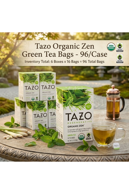 Tazo Tea Bags Bulk Quantities (Varoius Sizes)