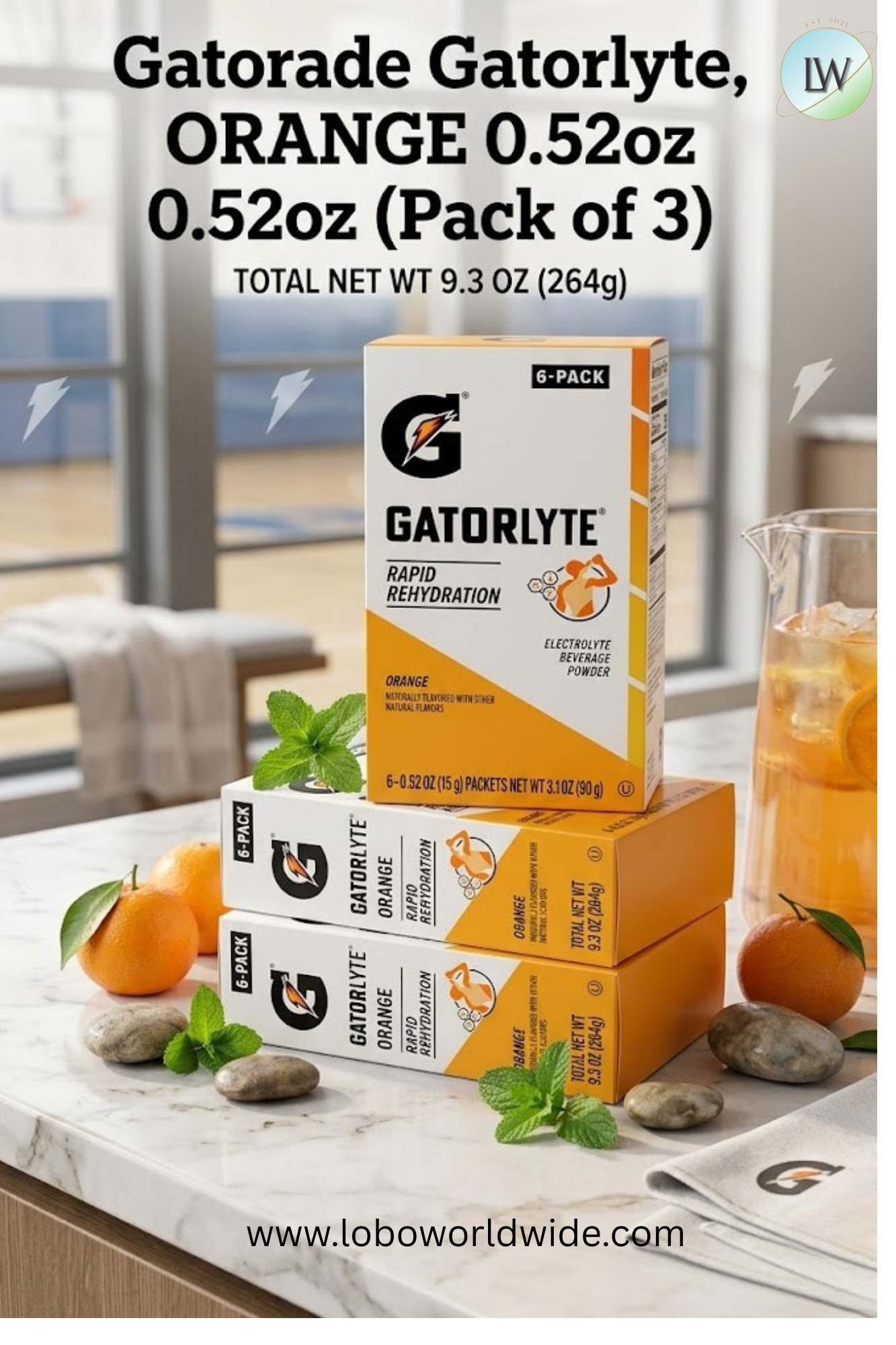 Gatorade Gatorlyte, 0.52oz (Pack of 18)(Various Flavours)