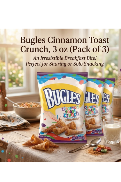 Bugles Crunch, 3 oz (Pack of 3)